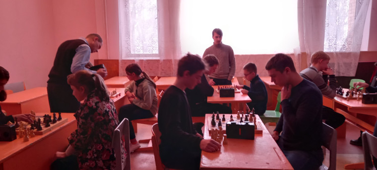 Районные соревнования по шахматам.